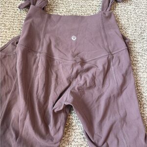 lululemon athletica Purple Jumpsuit with Adjustable Straps